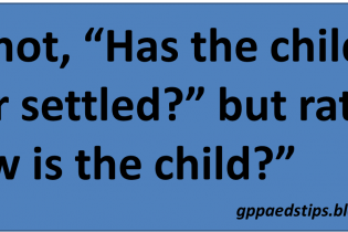 You give me fever? Probably the most common